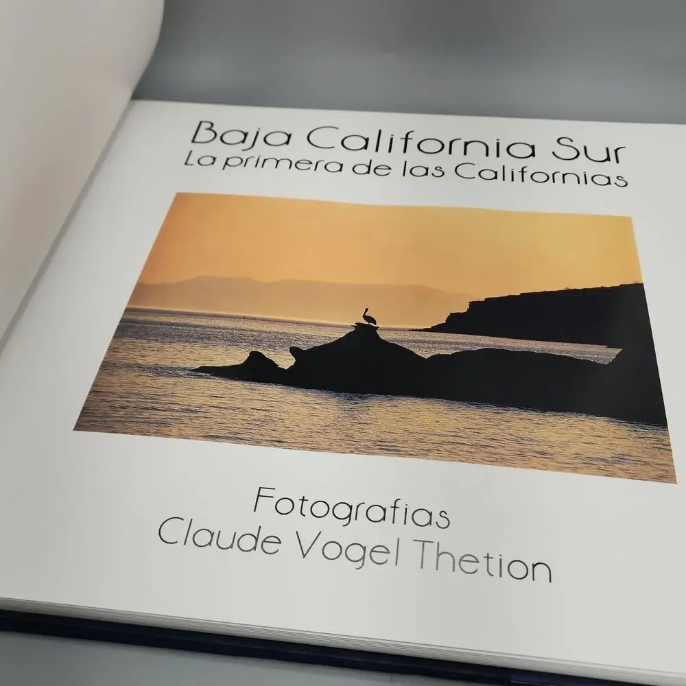 Baja California Sur Photography By Claude Theiton Hardcover DJ English & Spanish